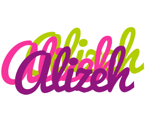 Alizeh flowers logo