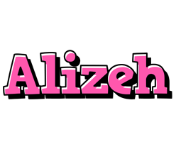 Alizeh girlish logo