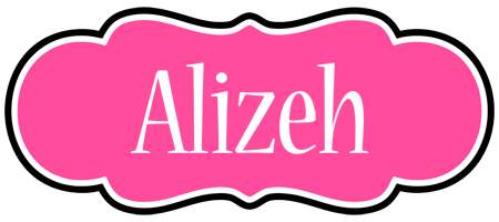 Alizeh invitation logo