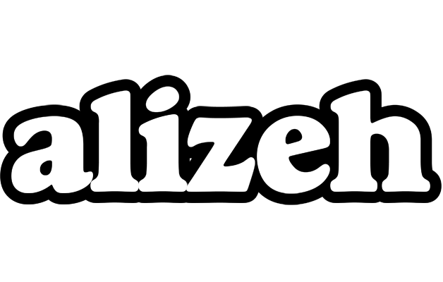 Alizeh panda logo