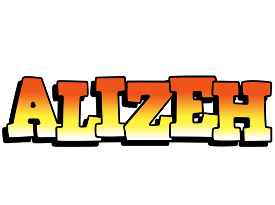 Alizeh sunset logo