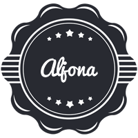 Aljona badge logo