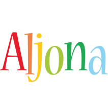 Aljona birthday logo