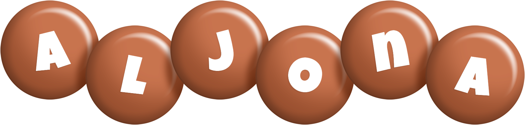 Aljona candy-brown logo