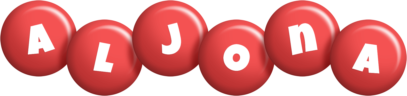 Aljona candy-red logo