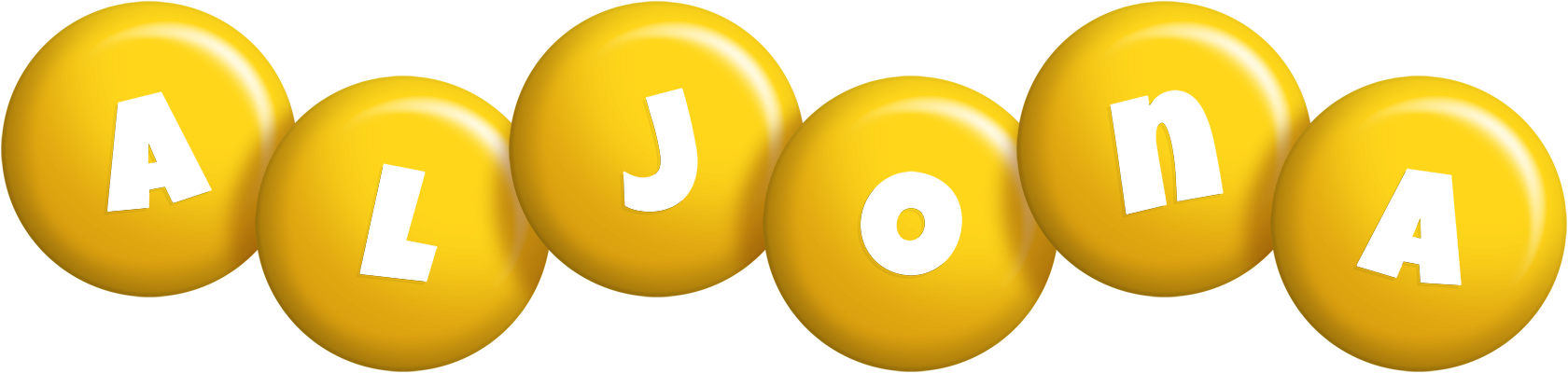 Aljona candy-yellow logo
