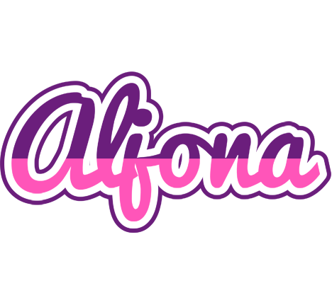 Aljona cheerful logo