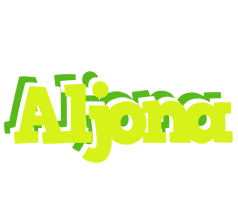 Aljona citrus logo