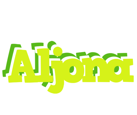 Aljona citrus logo