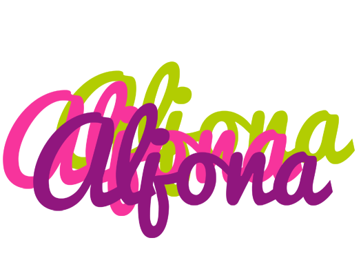 Aljona flowers logo