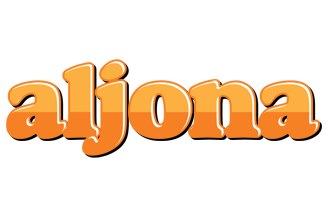 Aljona orange logo