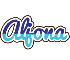 Aljona raining logo