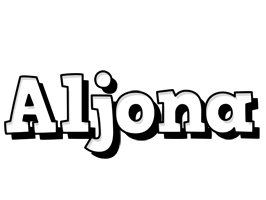 Aljona snowing logo