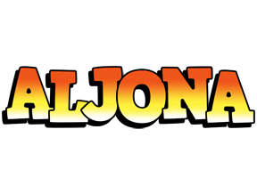 Aljona sunset logo