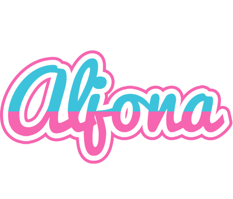 Aljona woman logo