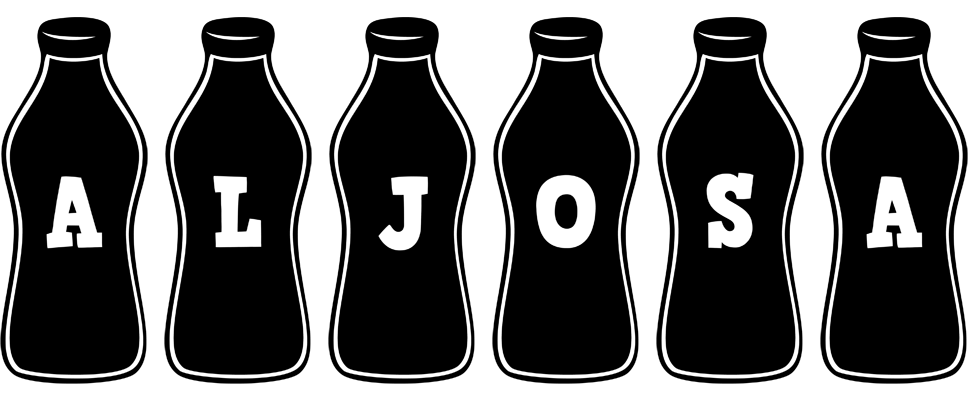 Aljosa bottle logo