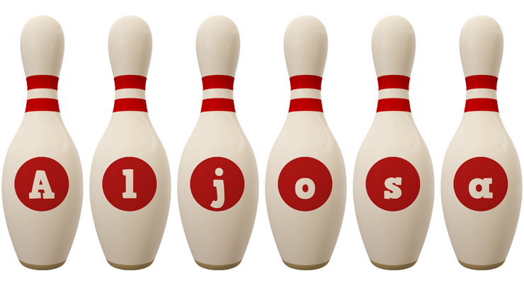 Aljosa bowling-pin logo