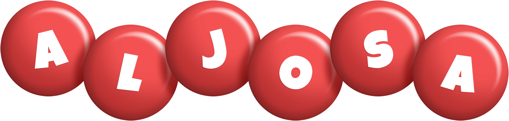Aljosa candy-red logo