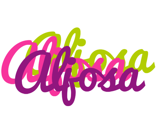 Aljosa flowers logo