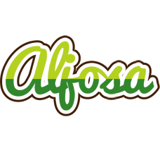 Aljosa golfing logo