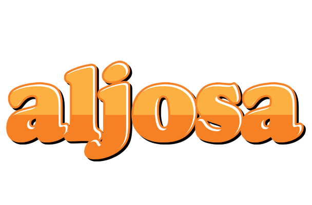 Aljosa orange logo