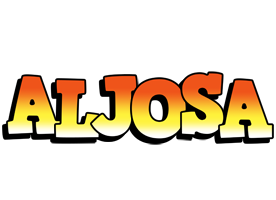 Aljosa sunset logo