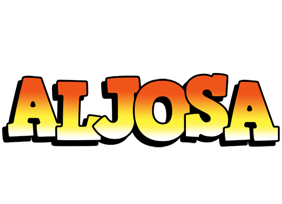 Aljosa sunset logo