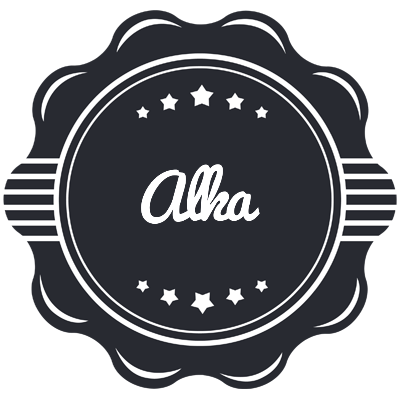 Alka badge logo