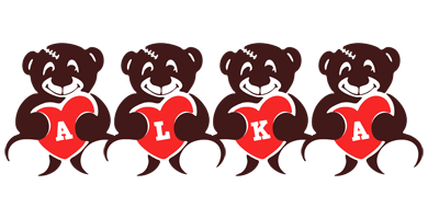 Alka bear logo