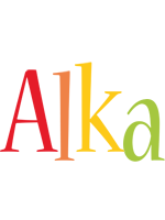 Alka birthday logo
