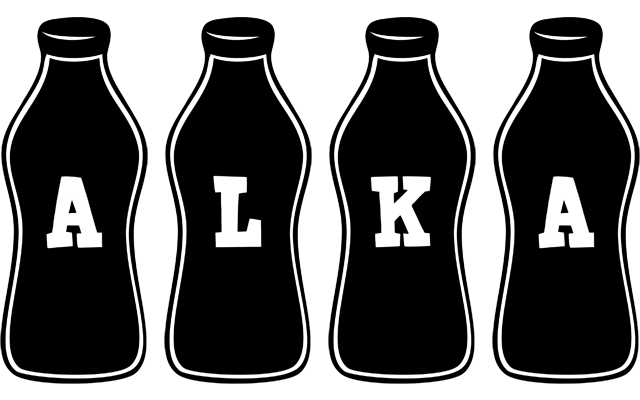 Alka bottle logo