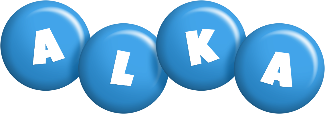 Alka candy-blue logo