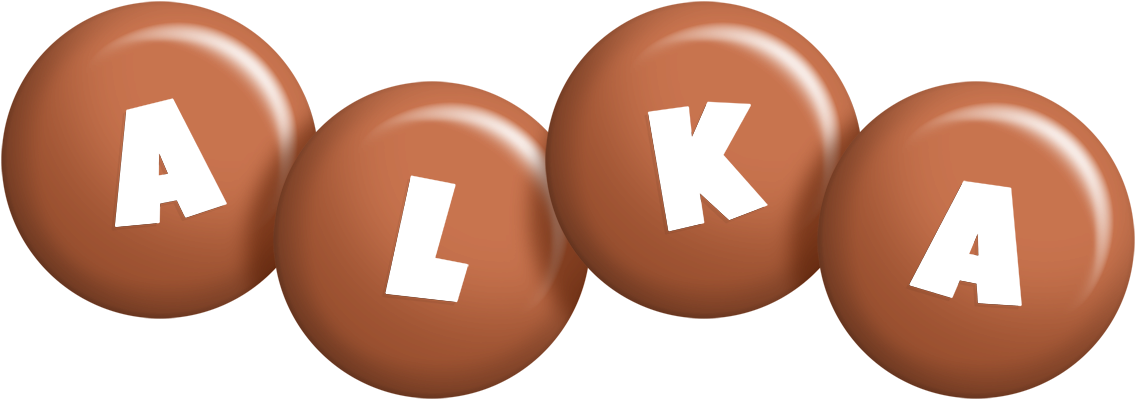 Alka candy-brown logo