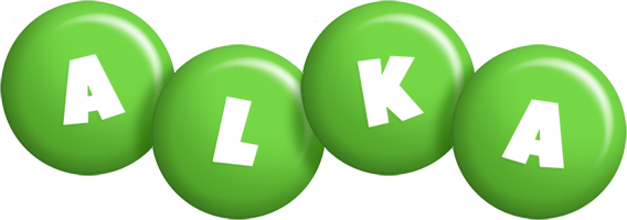 Alka candy-green logo