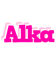 Alka dancing logo