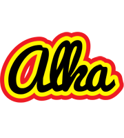 Alka flaming logo