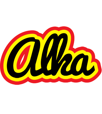 Alka flaming logo