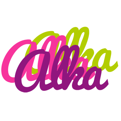 Alka flowers logo