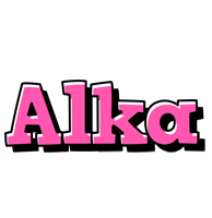 Alka girlish logo