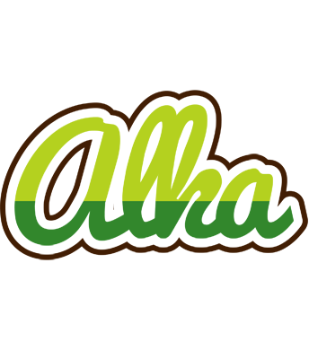 Alka golfing logo