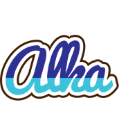Alka raining logo