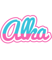 Alka woman logo