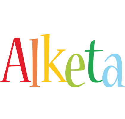 Alketa birthday logo