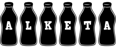 Alketa bottle logo