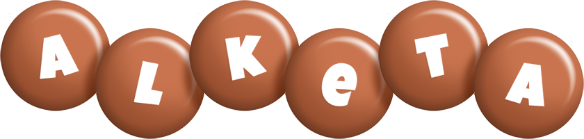 Alketa candy-brown logo