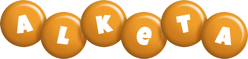 Alketa candy-orange logo