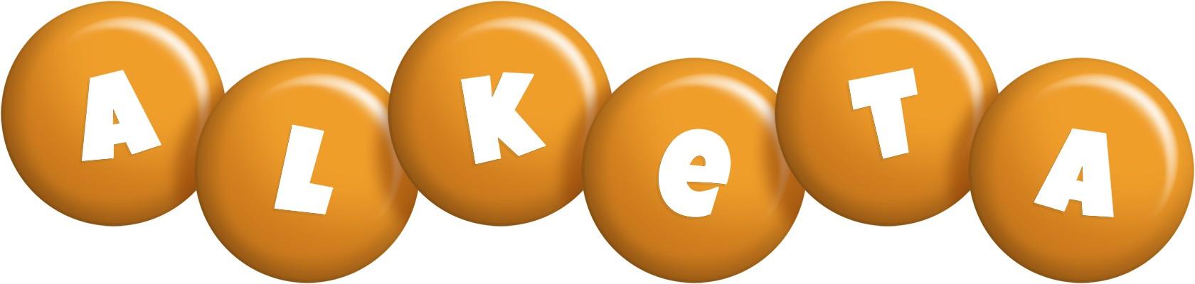Alketa candy-orange logo