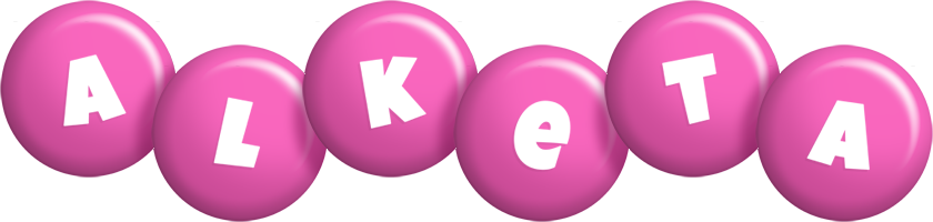 Alketa candy-pink logo