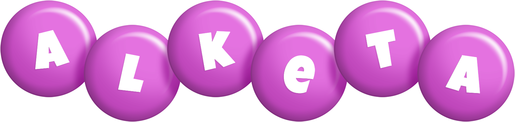 Alketa candy-purple logo