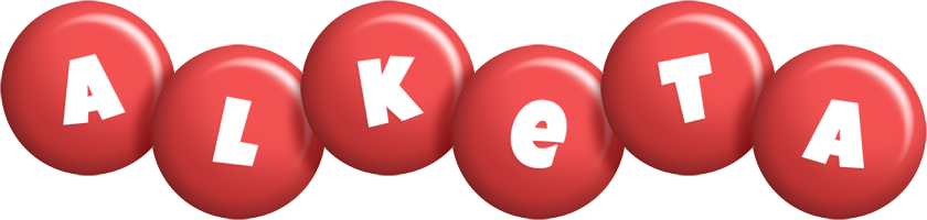 Alketa candy-red logo